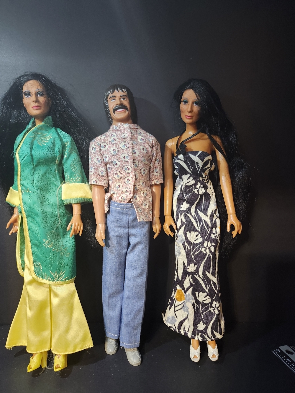 Vintage Mego Sonny And Cher Dolls